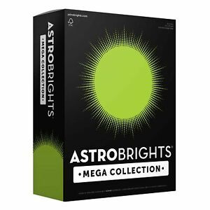Astrobrights Mega Collection, Colored Paper, Bright Green, 625 Sheets, 24 lb/...