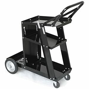 Professional Welding Cart Plasma Cutting Machine Without Drawer Black