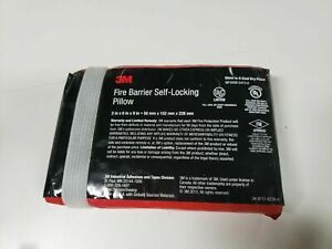 3M Fire Barrier Self Locking Pillow 2in by 6in by 9in