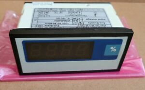 GRAINGER APPROVED 0-10V DC DIGITAL PANEL PROCESS METER MODEL 12G515 