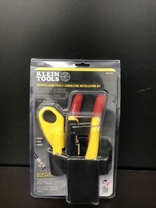 Klein Tools VDV011-852 Compression Coax F-Connector Installation Kit