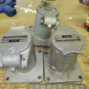 CROUSE HINDS AR 632 ARKTITE Male Plug 60A   600VAC 250 VDC NEC standard model