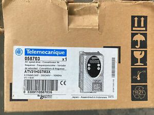 Telemecanique 058703 ATV31H037M3 AC Speed Drive - 200/240V - New In Box
