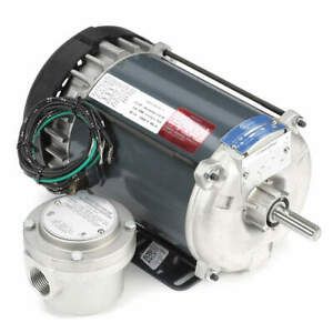 MARATHON MOTORS 056T17G5312 Motor,1/2 HP,1725 rpm,56,208-230/460V