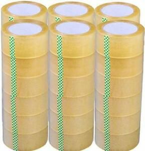 BM Paper 36 Rolls Clear Packing Packaging Carton Sealing Tape 2.0 Mil Thick 2...