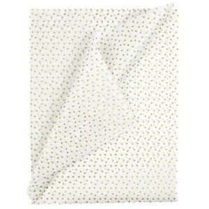 Tissue Paper - Small Gold Dots - 100 Sheets