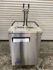 OPEN BOX SPECIAL 1 Door 23&#034; Beer Keg Cooler Back Bar NSF Atosa MKC23GR #6443