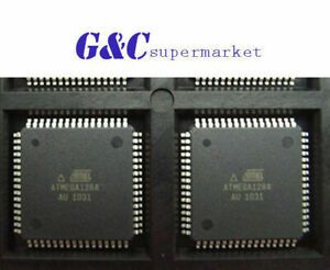 2PCS IC ATMEGA128A-AU QFP-64 8-bit Microcontroller NEW GOOD QUALITY A2TM
