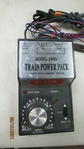 REA MODEL-5400 TRAIN POWER PACK PULSE WIDTH CONTROL SYSTEM