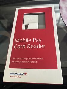 Bank of America Mobile Pay Card Reader IPHONE, ANDROID,Etc.*EXCELLENT CONDITION*