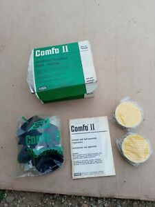 Vintage Comfo II Respirator Facepiece Black Medium MSA Complete New old stock