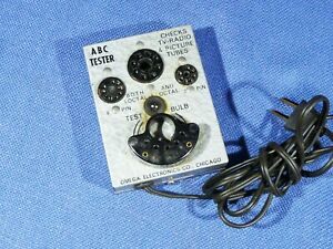 ABC TUBE TESTER..1950&#039;S