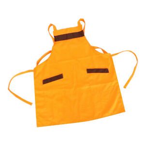 Fashion Sleeveless Cafe Restaurant Milk Tea Shop Waiter Home Apron Yellow