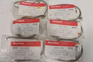 Lot of (6) Raychem GCA-836 Fits Cable Shield Dia. .4&#034; to 1.35&#034; Braid 36&#034; Long