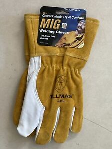 TILLMAN 48L Welding Gloves,MIG, TIG,L/9,PR