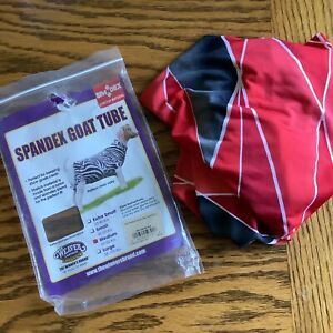 NEW Never Used Weaver Spandex Goat Tube Cover Coat Medium 65-85 Lbs. Show 4H