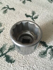 Vintage Proto #5558 1 13/16&#034; Socket 3/4&#034; Drive 12 Point