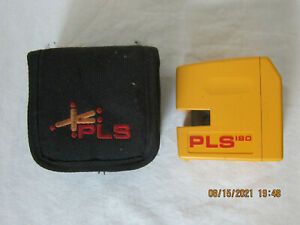 PLS 180 laser level, Vertical, horizontal and square Red.With Pouch Working Well