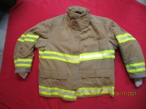 GLOBE 50 x 32 Firefighter Turnout Bunker Gear Jacket COAT RESCUE TOW FIRE