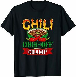 NEW LIMITED Funny Chili Cook Off Gift T-Shirt S-3XL