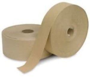 Non-Reinforced TAN Kraft Paper Tape - 2&#034; x 600&#039; 1 Roll