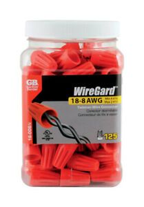 Gardner Bender 16-006N 18-8 AWG Red WireGard Screw-On Wire Connector