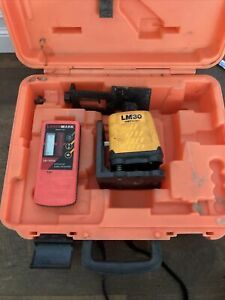 CST/berger LM30 Lasermark Wizard Rotary Laser HV Dual Beam Survey Setup Tool