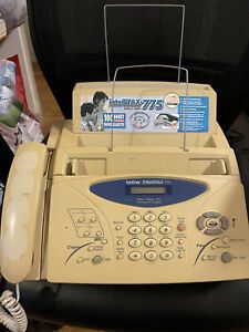 Brother IntelliFAX-775 copy &amp; fax machine Turns On Read Description