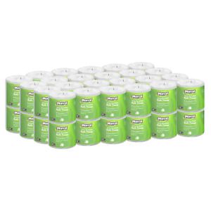 Marcal - MRC6079 Toilet Paper 100% Recycled - 2 Ply White Bath Tissue, 336 Sheet