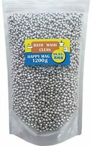HAPPY MAG [Large capacity 1200g] Magnesium grain pellets High purity 99.95% Lau