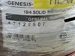 Honeywell Genesis 4712 18/4C 18awg 4 Conductor Solid Thermostat Cable Brown/50ft