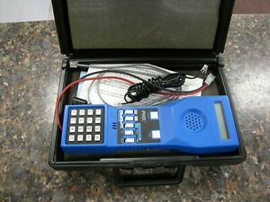 Ziad PHD TELECOMMUNICATOR Phone Line &amp; Cable Tester w/Case - NEW condition
