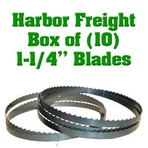 Box of 10 Blades for Harbor Freight Sawmill - Cook&#039;s Saw Super Sharp DuraTooth