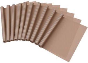 selizo 10 Pack Teflon Sheet for Heat Press Transfer Sheet Non Stick 12&#039;&#039;x16&#039;&#039; He