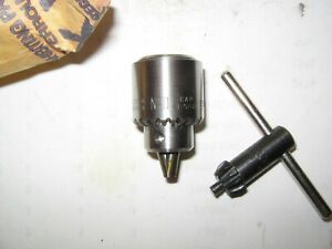 JACOBS # 0,  Drill Chuck / Key, JT0 Mount,  0-5/32&#034; Capacity, NOS, ches1
