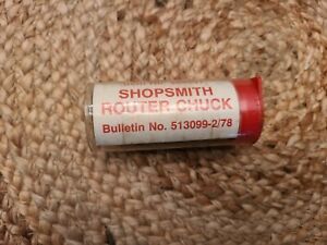 Shopsmith 1/2&#034; Router Chuck Fits All Models Item 505597