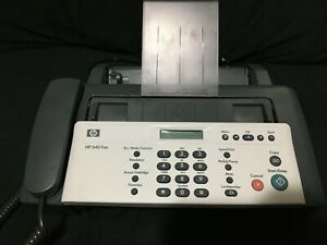 HP 640 Fax Plain Paper Inkjet Quality Fax Copy Phone Machine