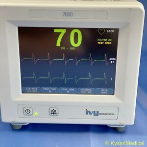 Ivy Biomedical 7600 Cardiac Trigger Patient Monitor- Interconnect Cable Included