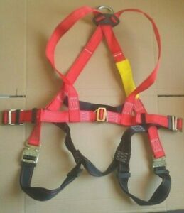 SAFETY DIRECT  Full body Harness  Safety climbing Fall Protection Harness red L