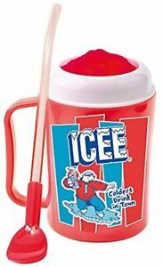 iscream Genuine ICEE Brand Single Serve ICEE Slushie Making Cup Set with Cherry