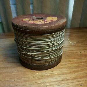 Old  Magnet Wire .Wooden Spool over 5 pounds