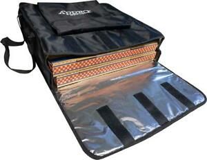 Pizza Caddy Insulated Food Delivery Bag 20-Inch by 20-Inch by 6-Inch