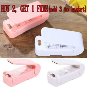 Portable Mini Household Sealing Machine Heat Packing Plastic Bag Handheld Sealer