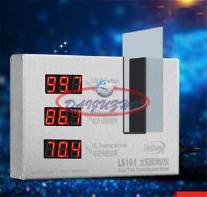 LS101 Linshang Digital UV/IR/VL Rejection Meter Solar Film Transmission Meter