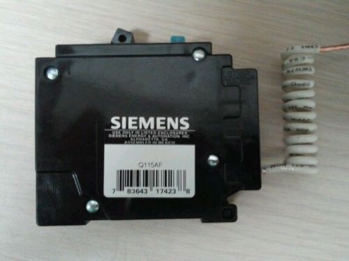 SIEMENS ARC Fault Circuit Breaker 1 POLE 15amp   Q115AF