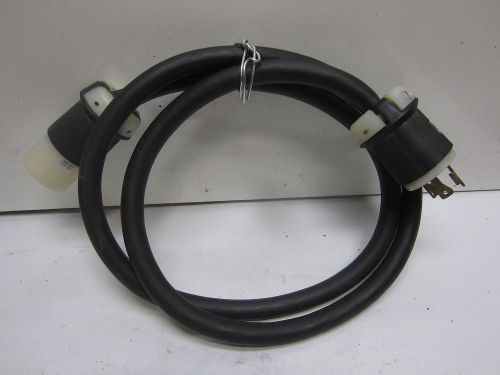 Hubbell male &amp; female twist lock connectors with 70’ of cable (hbl2621, hbl2623) for sale