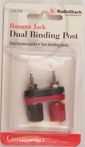 Female banana jack dual binding post color coded for sale