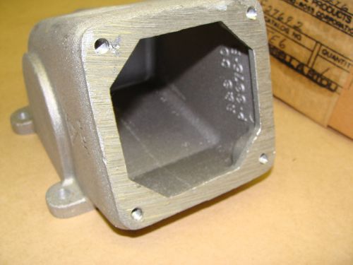 RUSSELL STOLL JE6 RECEPTACLE OUTLET 20 DEG ANGLE ENCLOSURE RUSSELLSTOLL BACK BOX