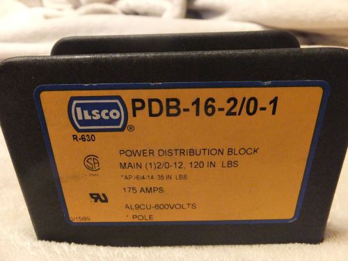 PDB-16-2/0-1 Ilsco Power Distribution Block