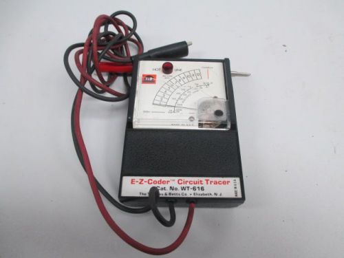 Thomas&amp;betts wt-616 e-z-coder circuit tracer test equipment d232459 for sale